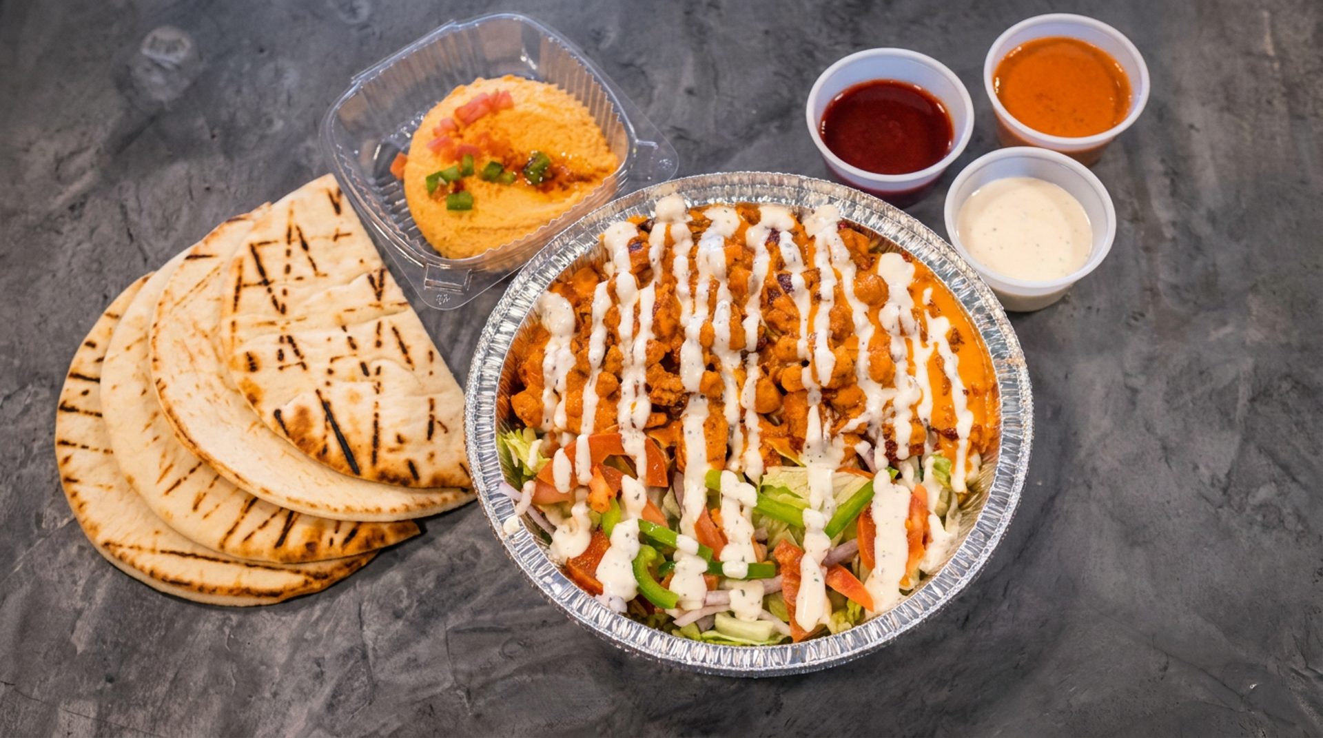100% all-natural halal meat, full stop