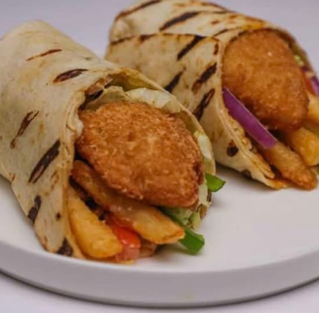 Fish N Chips Roll.