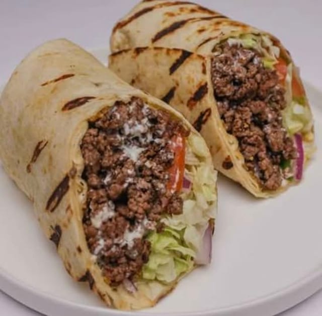 Beef Shawarma Roll.