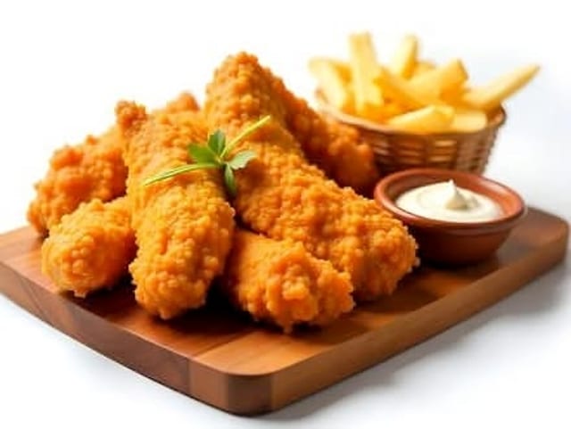 Crispy Tender & Fries.