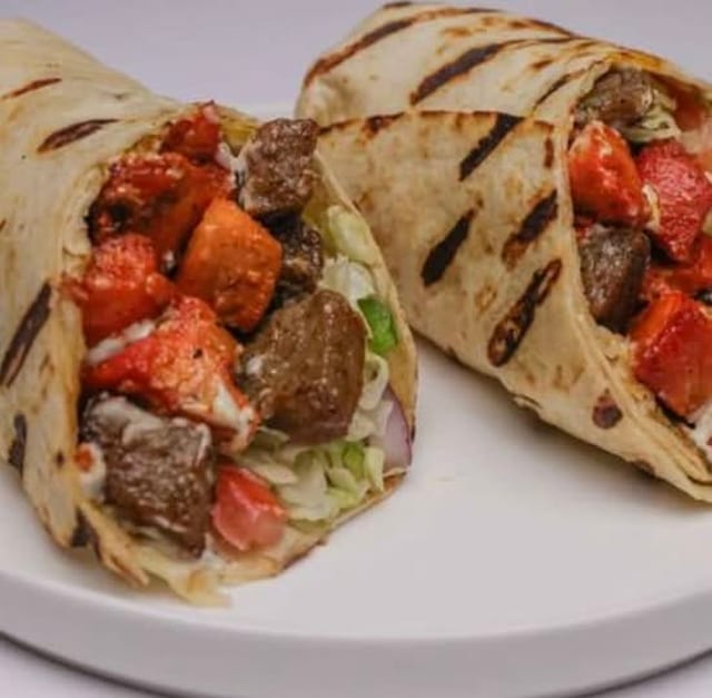 Manhattan Style Shawarma Roll.
